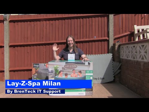 Lay-Z-Spa Milan Airjet Plus With Wifi Unboxing, Setup And Quick Review