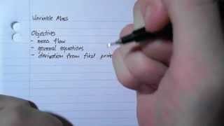 Variable Mass