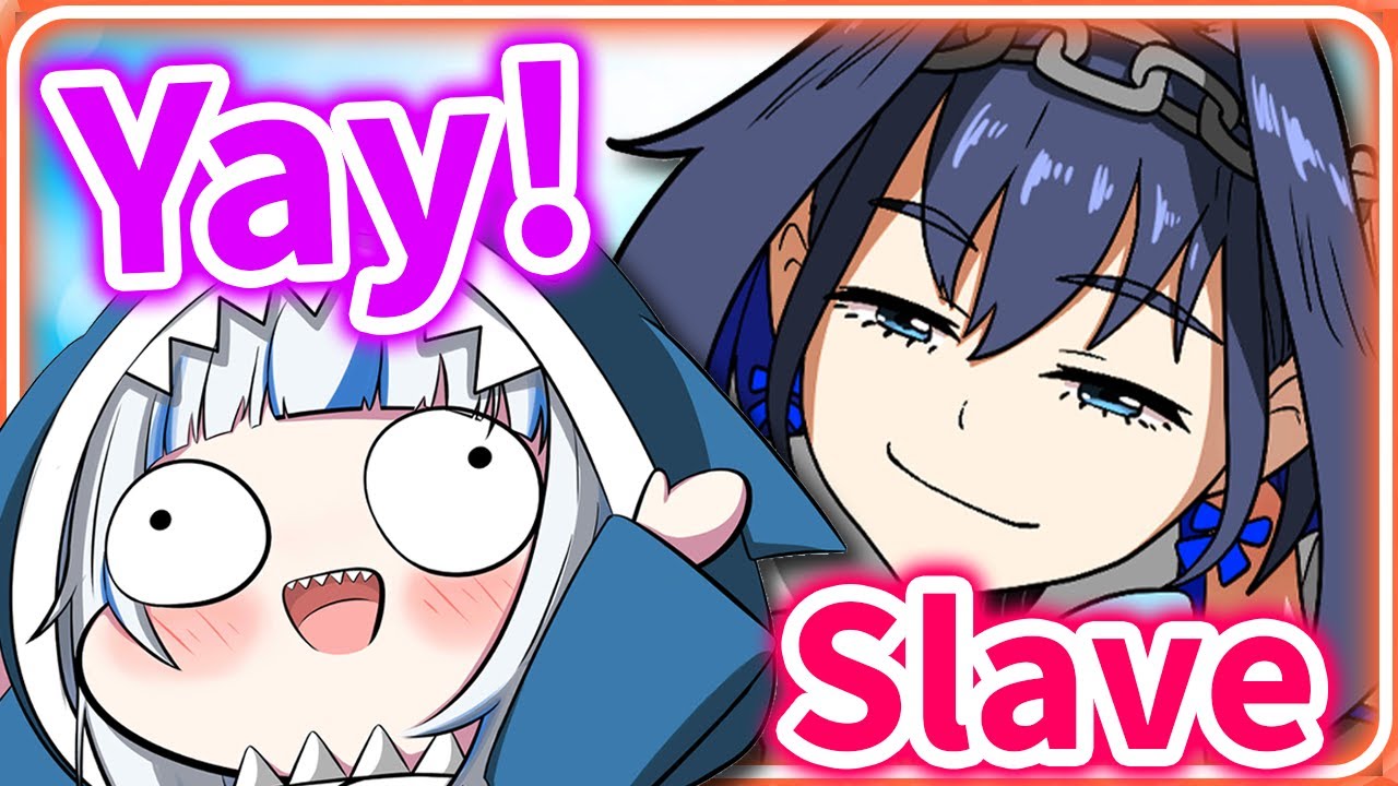 Gura becomes Kronii's Slave and she Loves it? 【HololiveEN】