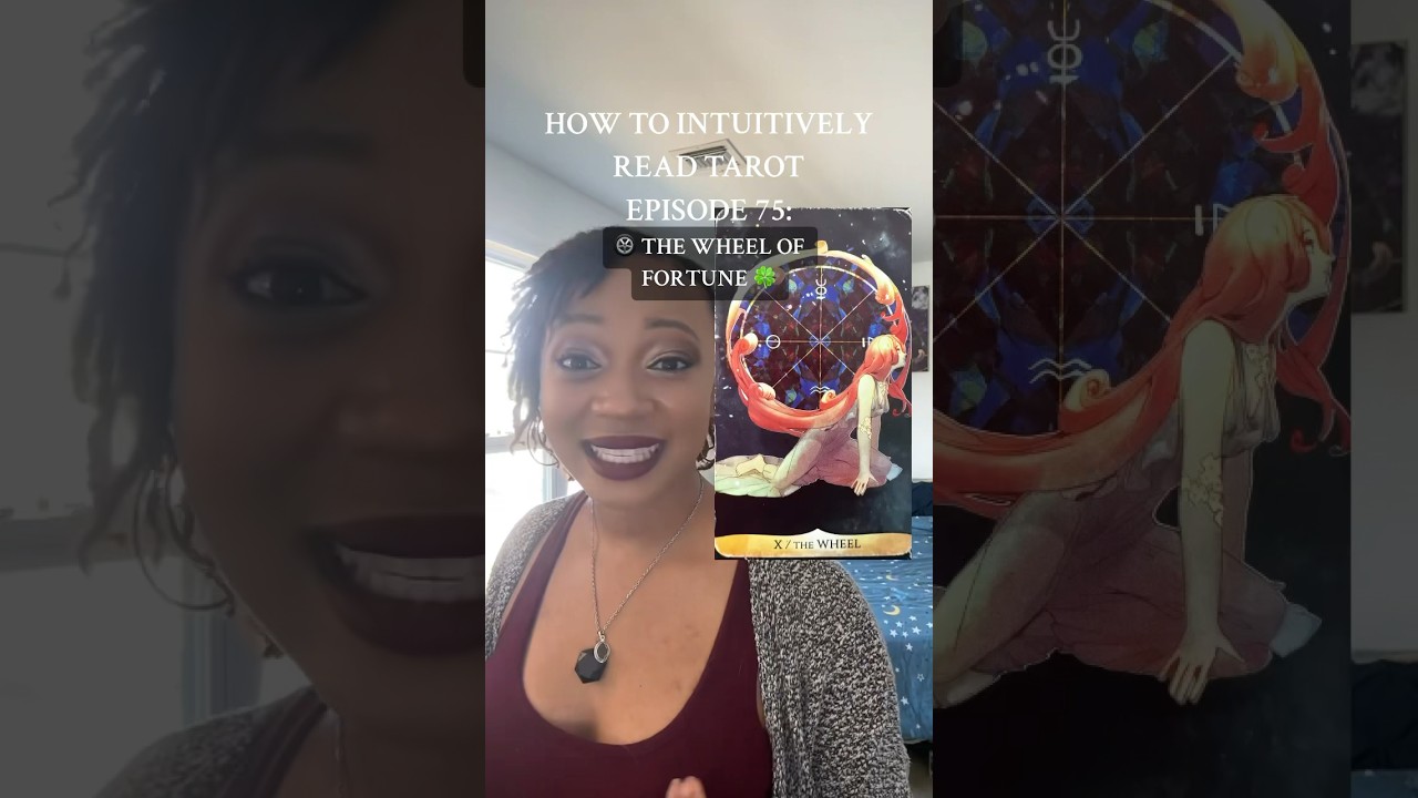 how to read tarot cards intuitively - the wheel of fortune
