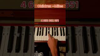 Children ~Robert Miles super easy learn in under 1 minute #piano #pianolessons #shorts #pianomusic