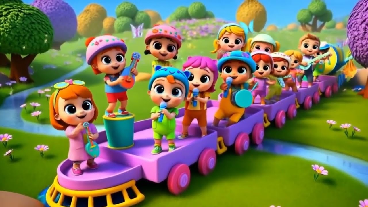 " Spring Growth " Rap / Hip Hop Tour on a Train  ( Mystic Munchkin Melodies