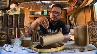 Kerajinan Tangan Dan Lukisan Dari Ampas Bubuk Teh