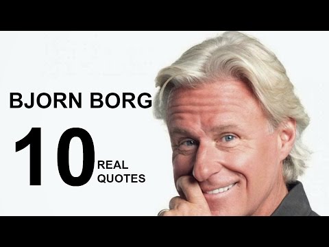 ideologie Inzichtelijk Noord West Björn Borg 10 Real Life Quotes on Success | Inspiring | Motivational Quotes  - YouTube