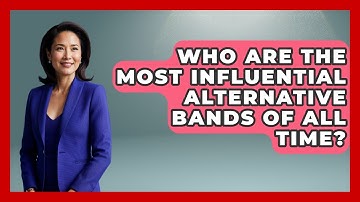 Who Are the Most Influential Alternative Bands of All Time? | Alt Scene Guru News
