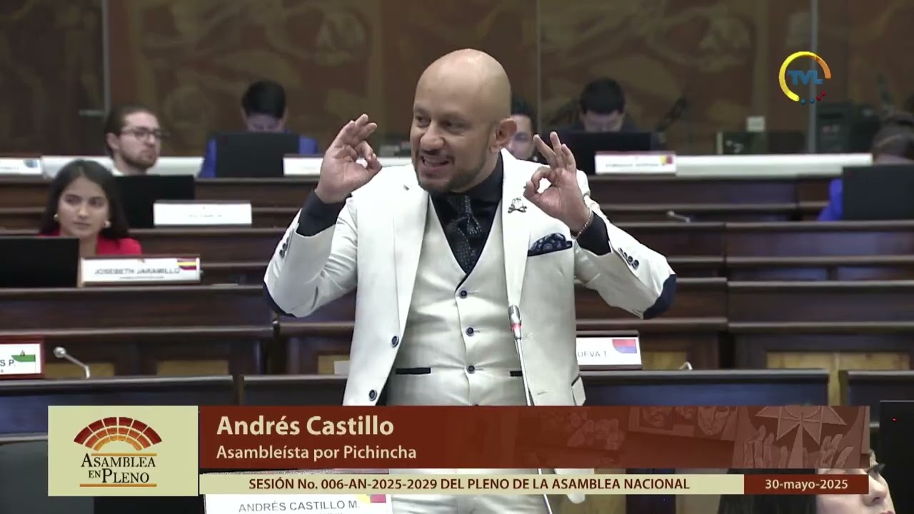Asambleísta Andrés Castillo - Sesión 006 - #LeySolidaridadNacional