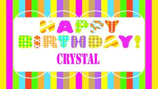 Crystal   Wishes & Mensajes - Happy Birthday