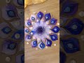 Lilac Leela Rangoli || Diwali series || SD Academia