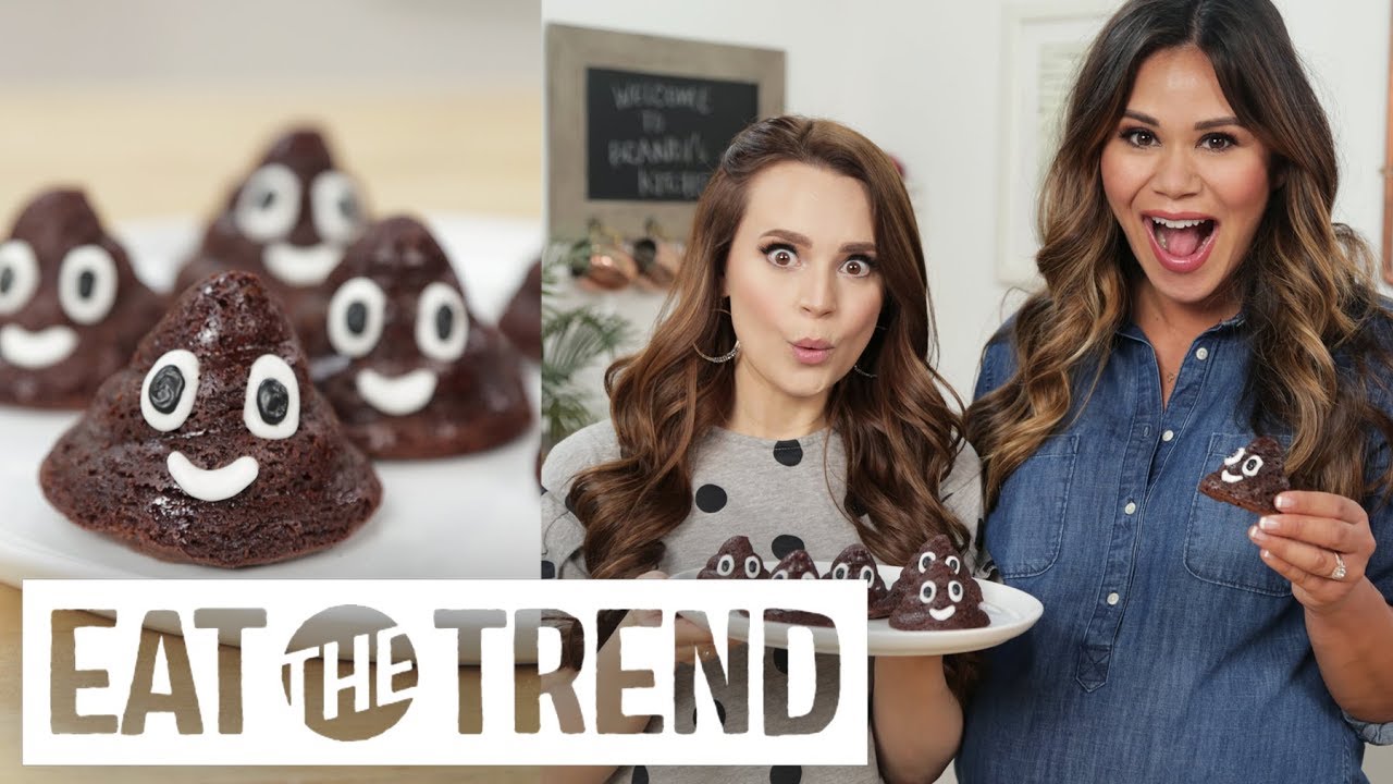 Poo Emoji Brownies With Rosanna Pansino | Eat the Trend | POPSUGAR Food
