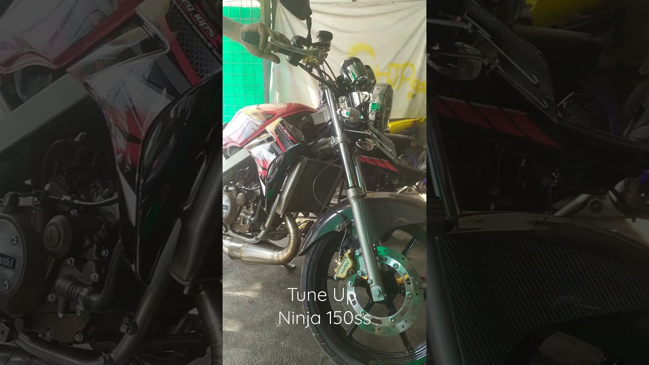 Service dan Tune Up Ninja 150ss di Bengkel SHJPgarage