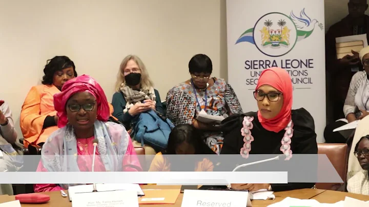First lady Fatoumata bah-Barrow takes part in events at the 69th CSW sessions in New York.