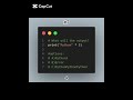 PythonQuizDaily Answer the question in the comment . Subscribe✅ #python #code #learn #codechallenge