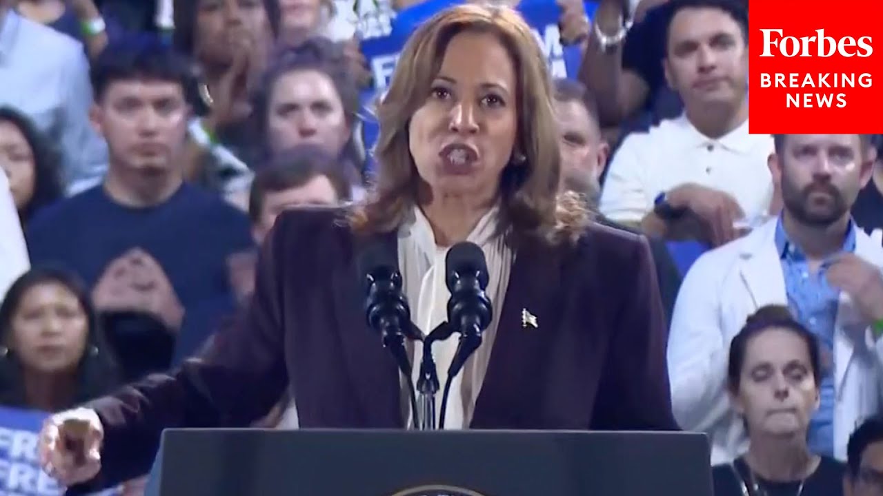 JUST IN: Kamala Harris Warns Against Voting For Trump At Fiery Campaign ...