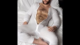 china factory 2022 OEM/ODM Mens Thermal Underwear Union Suits long one piece men onesie pajamas