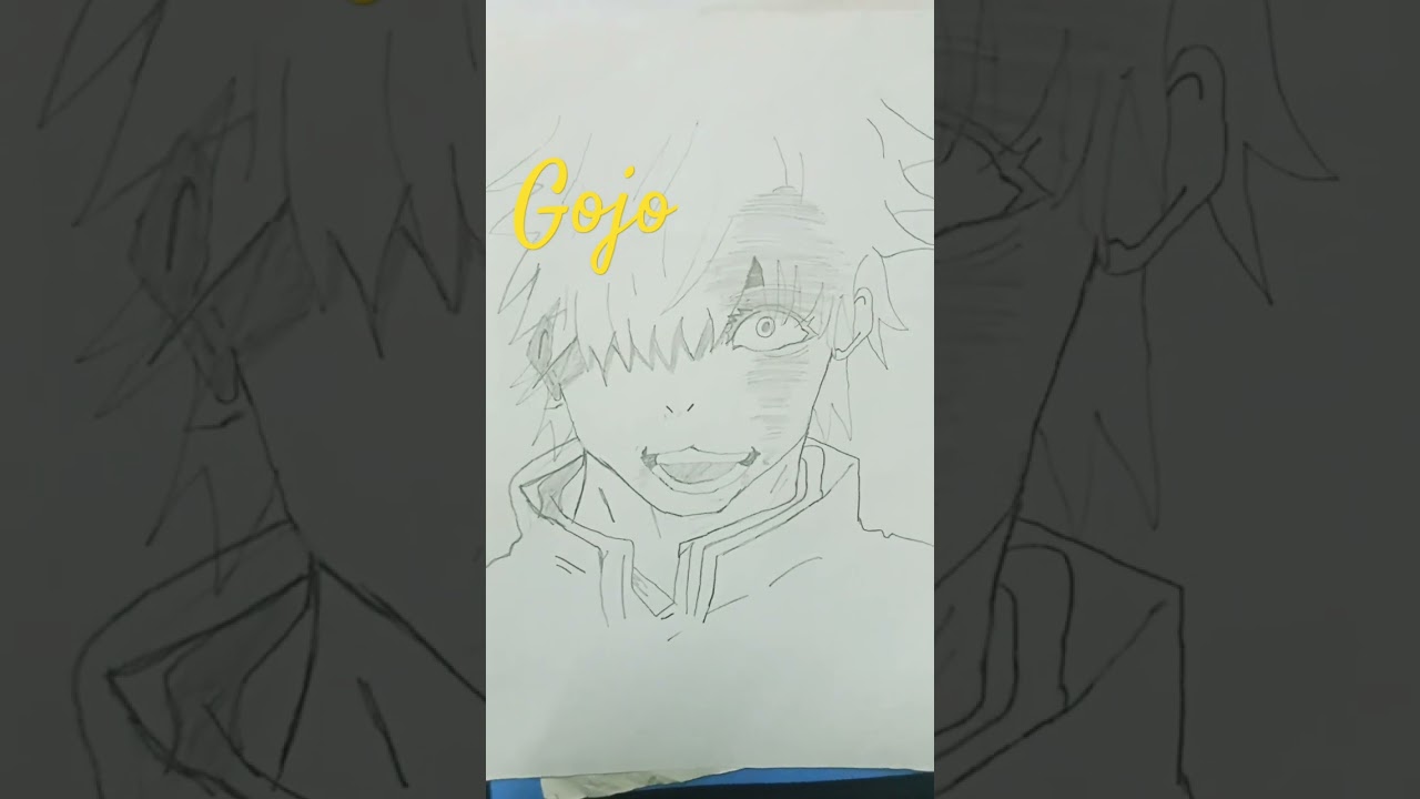 ❤️❤️Amazing Gojo drawing ❤️😊