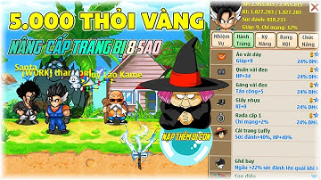 CHƠI LỚN ĐẬP SET KIRIN 8 SAO VỚI 5000 THỎI VÀNG VÀ CÁI KẾT | NGỌC RỒNG BLACK