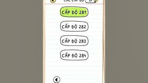 Hướng Dẫn Giải Đố Brain Test #29 : Cấp Độ 281 - 285 ( Nhanh Nhất )