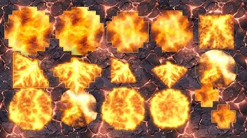 Animated Fireballs and Fire Spells