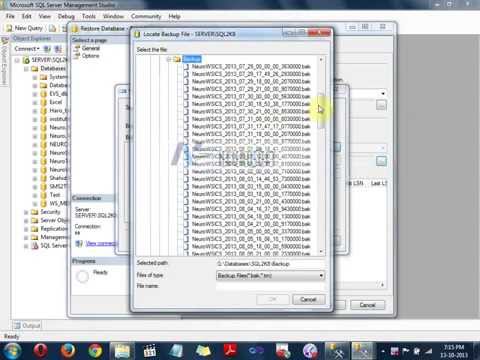 Batch6 # 024-Simple way to take Backup & Restore Database