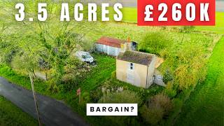 3.5 Acres, Cottage & Barns In England For 260K Bargain Or Overpriced?