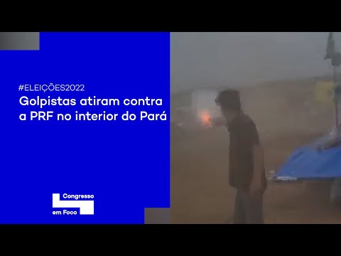 Golpistas atiram contra a PRF no interior do Pará