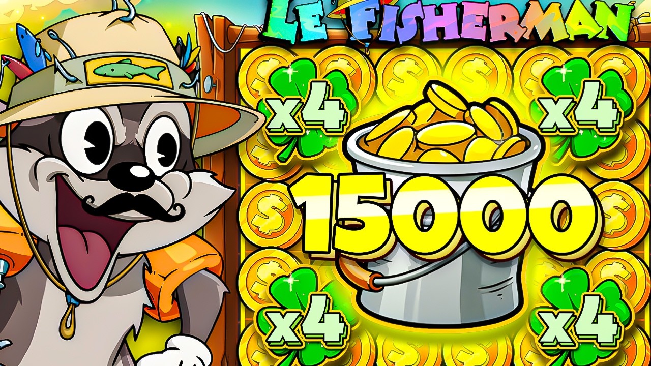 I FINALLY HIT A MAX WIN.. LE FISHERMAN! (15,000X)