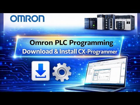 Omron PLC CX-Programmer | Download & Installation Step by Step Tutorial