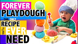 The Only Play Dough Recipe You'll Ever Need! - Flannel Board Fun