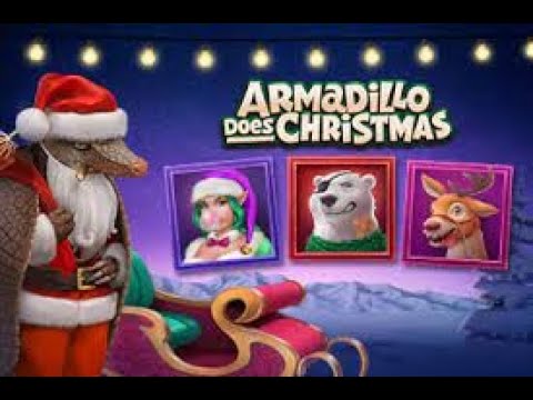 Armadillo Does Christmas (Armadillo Studios) Slot Review | Demo & FREE Play video preview