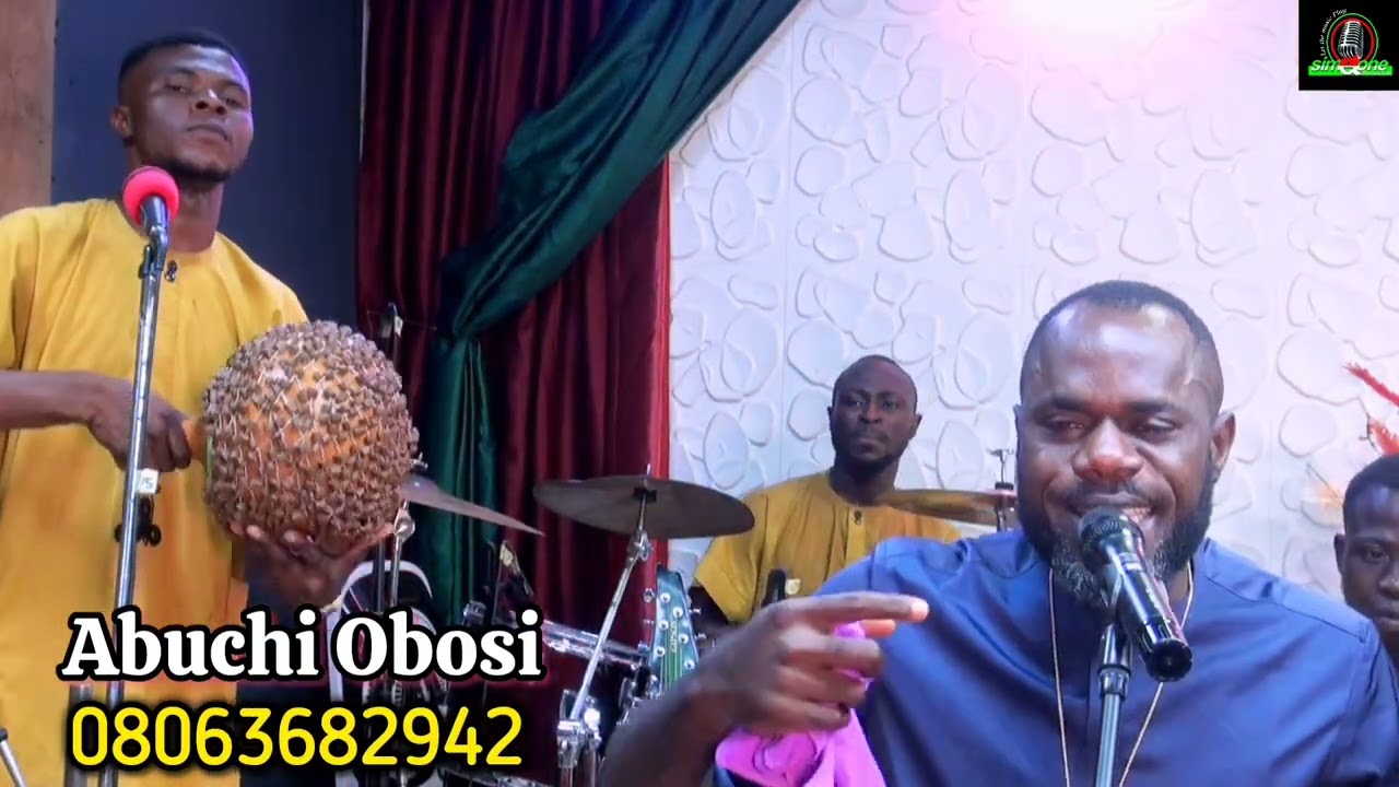 Abuchi Obosi He's a gospel and Hi-Life artist 