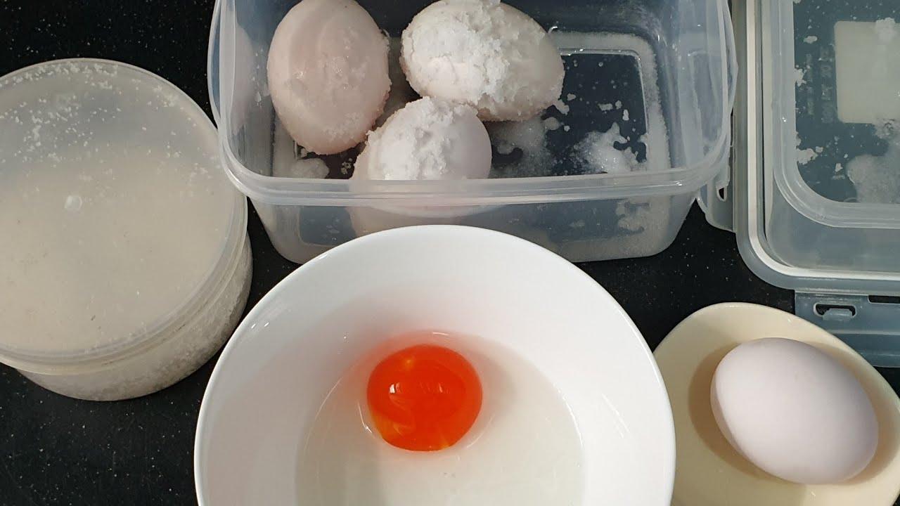ทำไข่เค็มแค่ 3 วัน ไข่แดงมันวาวสวย l อร่อยพุง