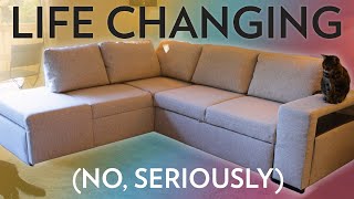 Can spending over 2 000$ on a couch really be worth it?  Structube Tomar Couch Review