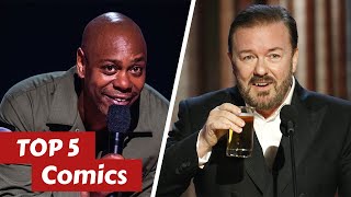 My top 5 standup comedians 05 - ricky gervais 04 norm macdonald 03
louis c.k 02 bill burr 01 dave chappelle background music : song:
press start arti...