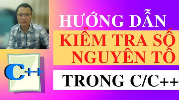 Kiểm tra số nguyên tố trong c/c++