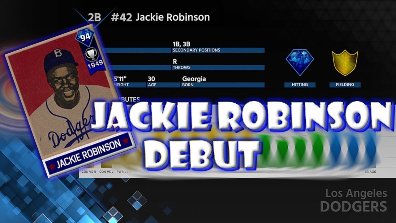 94 JACKIE ROBINSON DEBUT!! NEW CARD! MLB 18 THE SHOW
