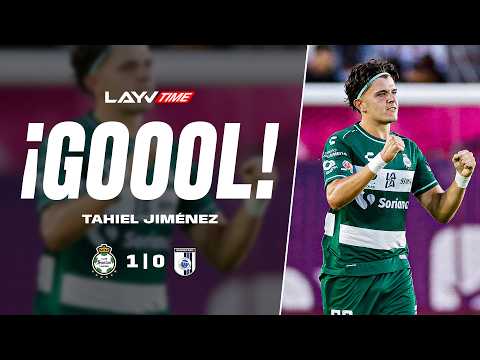 TAHIEL JIMÉNEZ GOAL! | Lethal counterattack | Santos 1 - 0 Querétaro | Layvtime