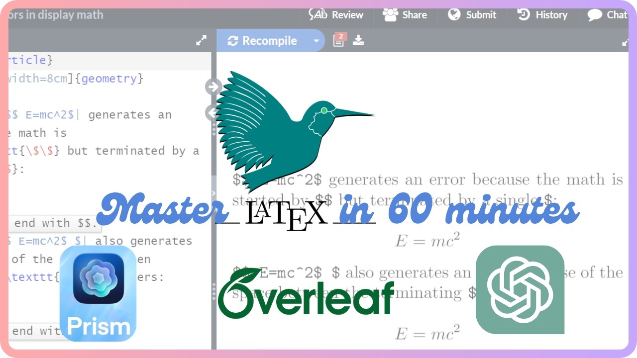 The Sneaky Way to Master Overleaf (No LaTeX Knowledge Required) - YouTube