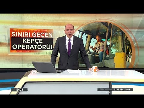 Kepçe operatörü yanlışlıkla Yunanistan sınırını geçti!  - 3 Mayıs 2018