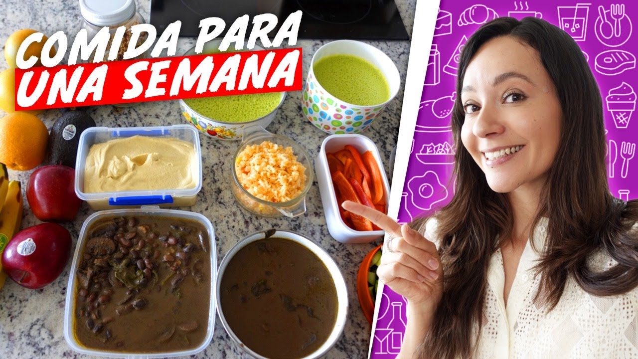 Comida semanal económica| Meal prep