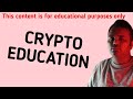 Btc crypto education