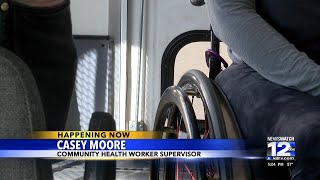 Oregon SCI free wheelchair maintenance event at Talent Maker City