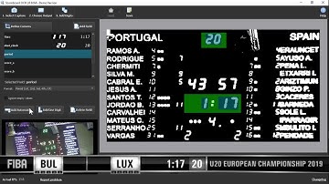 Scoreboard OCR short demo