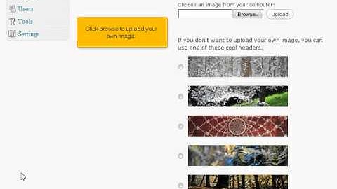 How to change your header in Wordpress 3.0