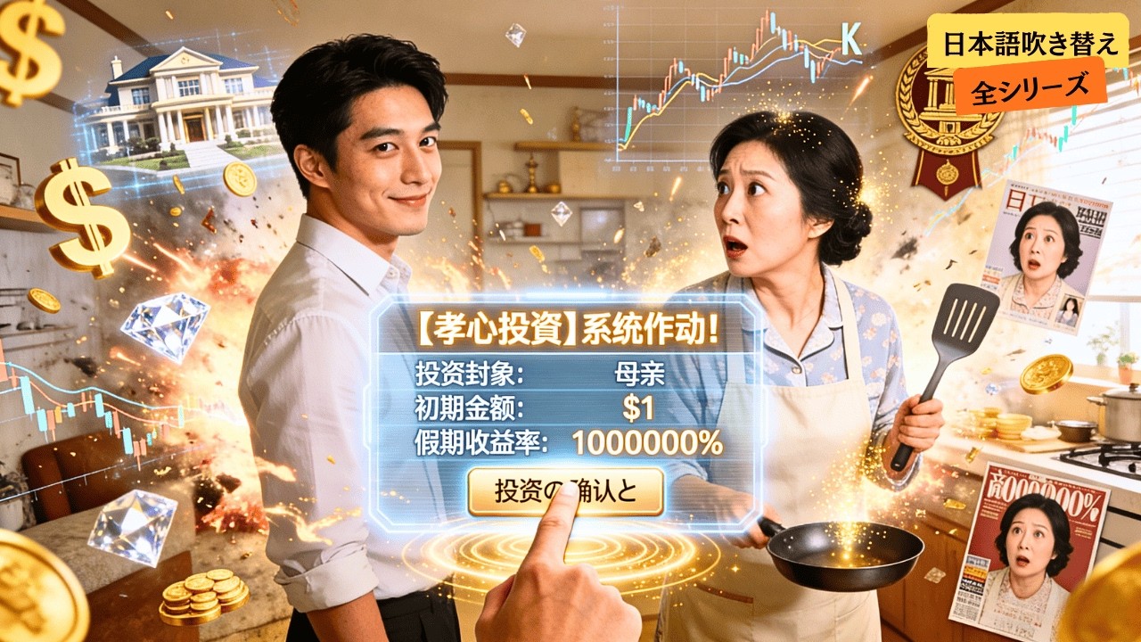 母をプリンセスのように寵愛し、母に1ドルを使う→10万ドルのリターンを獲得、その後数十億ドルを稼ぎ、浮気した父を裁判に送る！