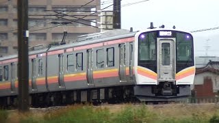 E129系新ニイA20+A19編成 信越線1742M 新潟→越後中里
