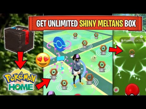 🤔 How to get Meltan box in Pokemon go complete procedure. How to get Shiny meltan. Pokemon home link @ShivamGarg