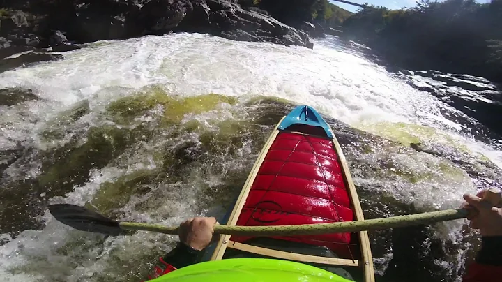 chutes de la rouge en esquif l'edge