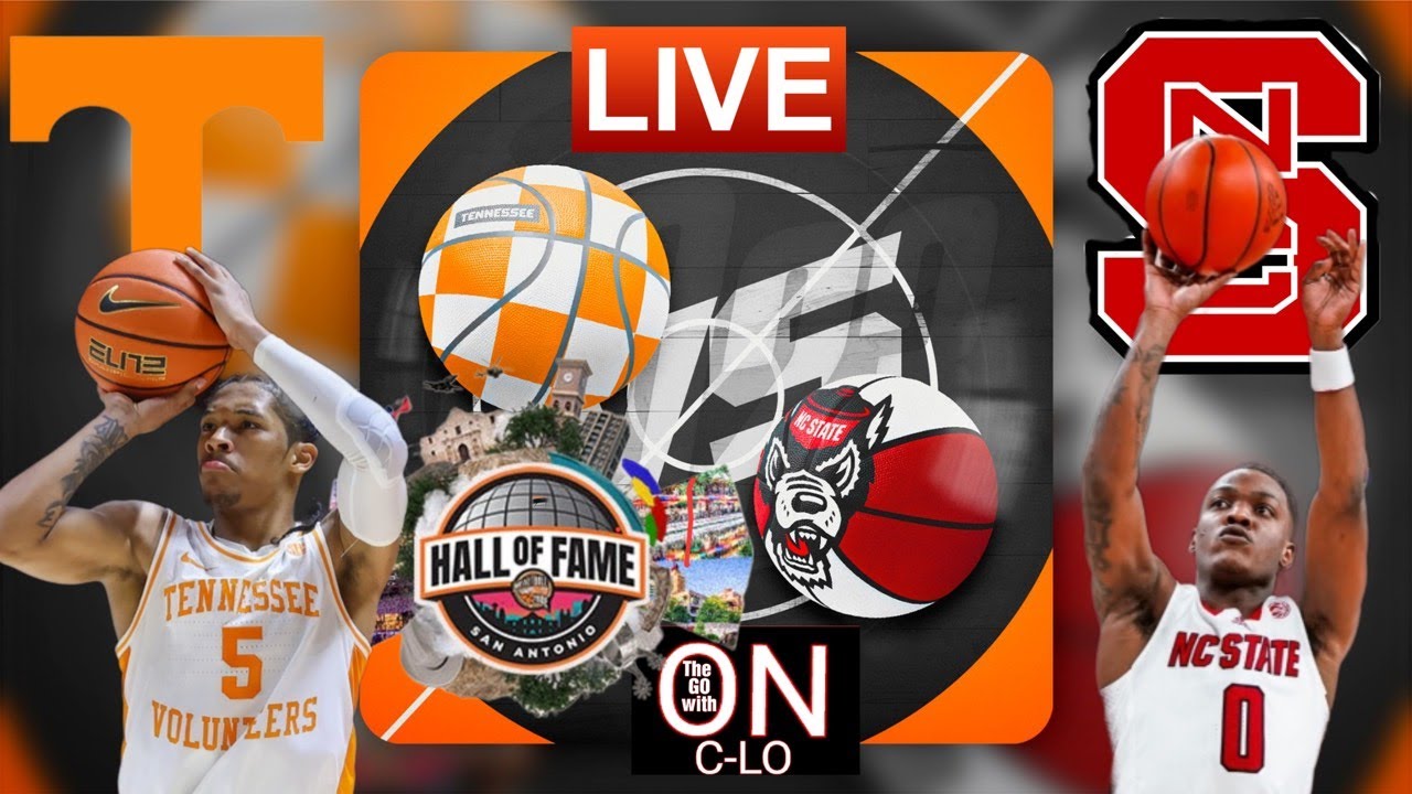 🔴Tennessee Volunteers vs N.C State Wolfpack SEC vs ACC. Hall of Fame