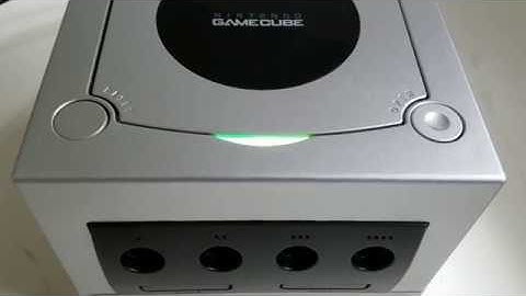 Silver Gamecube HDMI Mod with color changing LED