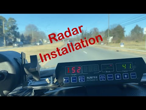 Officer Vlog: Getting Radar Installed In Police Car
